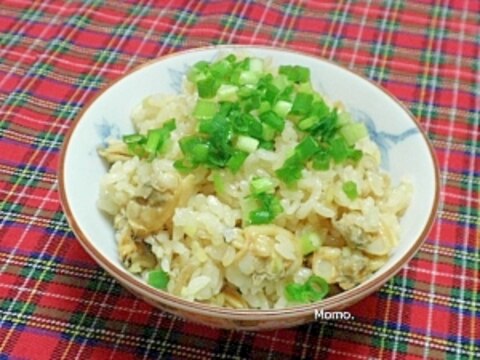 なめ茸入り♪あさりの炊き込みご飯